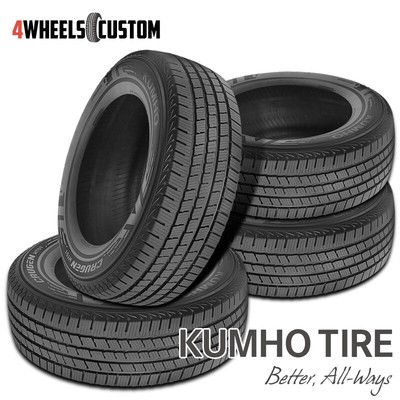 4 X New Kumho Crugen HT51 P225/75R16 104T All-Season Highway Tire | eBay
