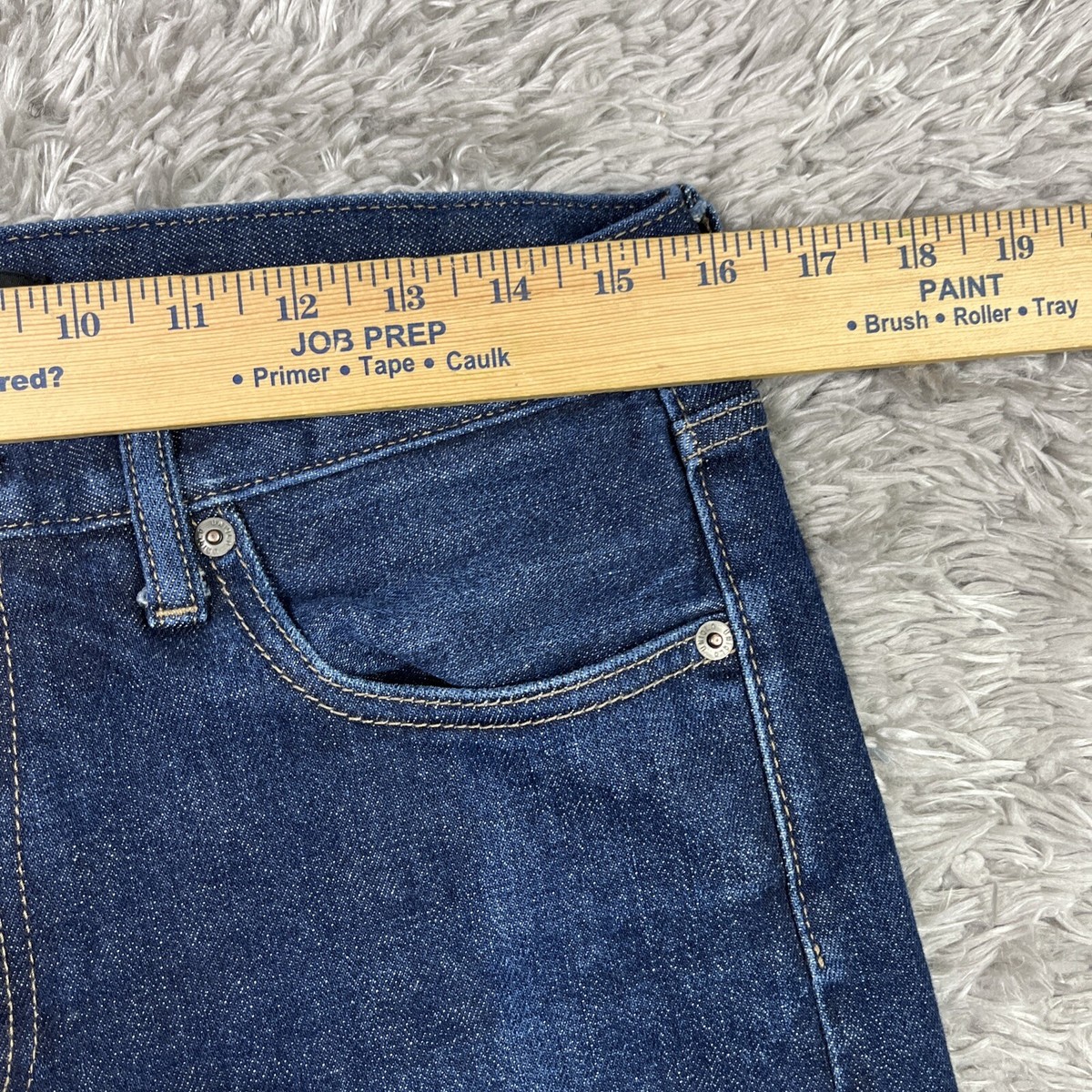 UNIQLO Selvedge Jeans 32x34 Kaihara Japanese Denim Slim Fit