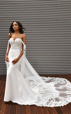 Martina Liana Wedding Dress Size 14 Ivory Lace Beaded Sheath NEW Bridal Gown | eBay Martina Liana Wedding Dress Size 14 Ivory Lace Beaded Sheath NEW Bridal Gown | eBay