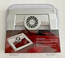 Rocketfish Laptop Cooling Stand RF-LAPCOL 9F17A Silver Rare - BRAND NEW SEALED