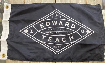 Edward Teach Beer Co. Flag 12x18 