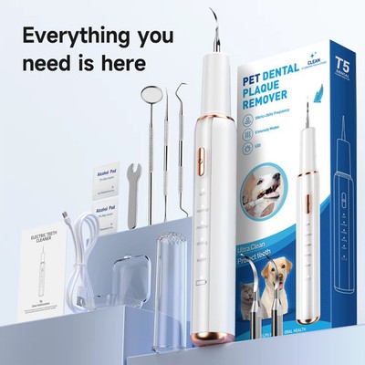Ultrasonic Dog Teeth Tartar Remover Electric Pet Tooth Cleaner Scaler