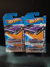 Hot Wheels MUSCLEMANIA FORD '12 V5423 Purple '73 Ford Falcon XB GT351 Lot Of 4