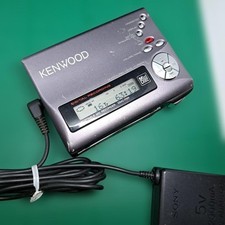 Kenwood DMC-F5R Minidisc MD Walkman Player Recorder Used Operation confirmed