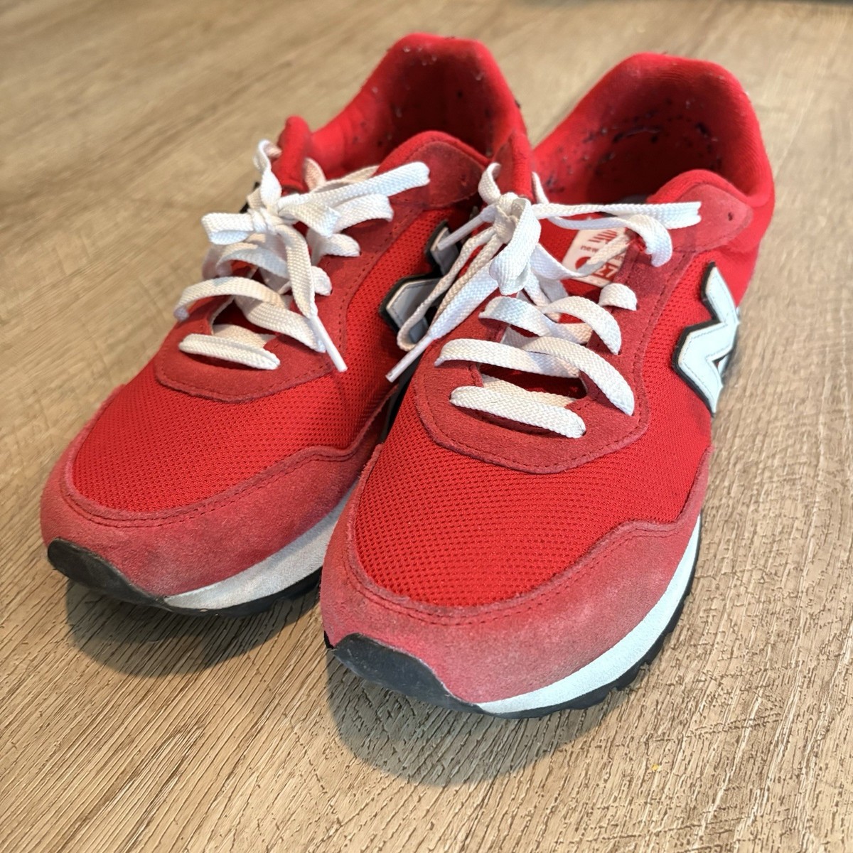 New Balance Men's 527 Running Shoes Red Size 9.5 Sneakers Athletic