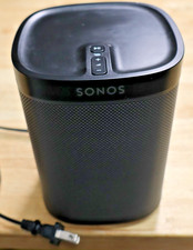Sonos PLAY 1 Wi-Fi Stream Compact Wireless Speaker Black Gray W/ Cable Tested