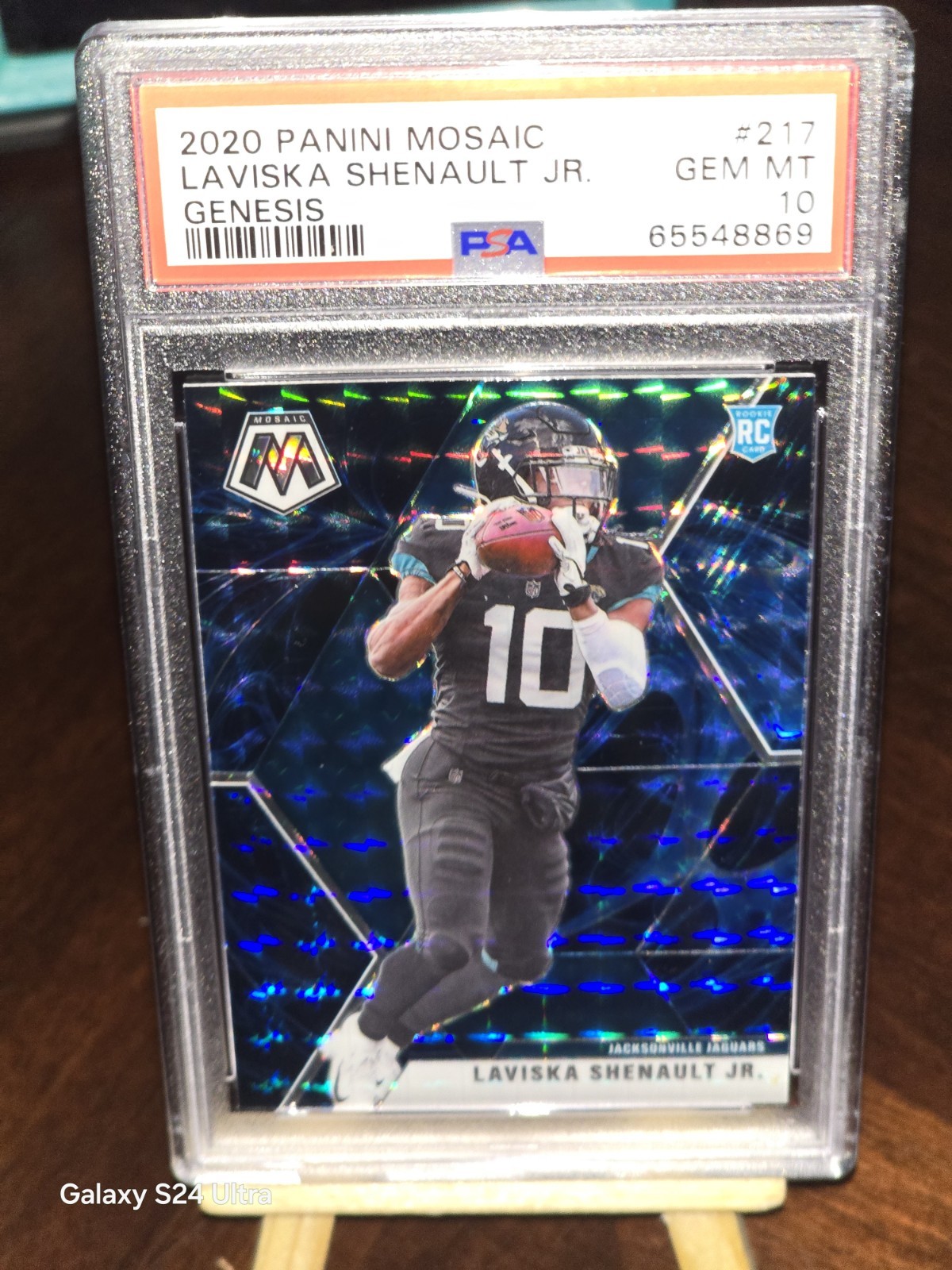 2020 Panini Mosaic Laviska Shenault Jr Genesis Rc #217 *Buffalo* Psa 10💎🌱🔥📈