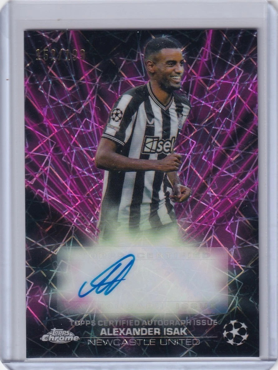 Topps Soccer Newcastle United Serial Numbered Sports Trading Cards
