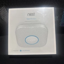 Google Nest Protect Smoke and Carbon Monoxide Alarm 2nd Gen - S3000BWES 2019