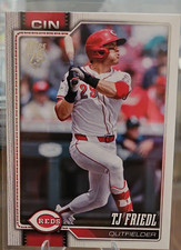 Topps 2026 Series 1 TJ Friedl #338 Cincinnati Reds Baseball Base Set Card