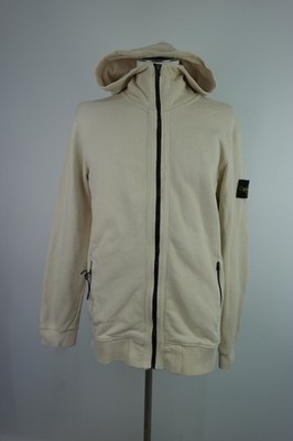 STONE ISLAND HERREN SWEATSHIRT GR L SWEATSHIRT MAN ITALY VINTAGE BAUMWOLLE LOGO REISSVERSCHLUSS
