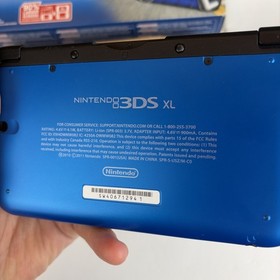 Nice! Nintendo 3DS XL Handheld Console SPR-001 Blue/Black US Model In Box