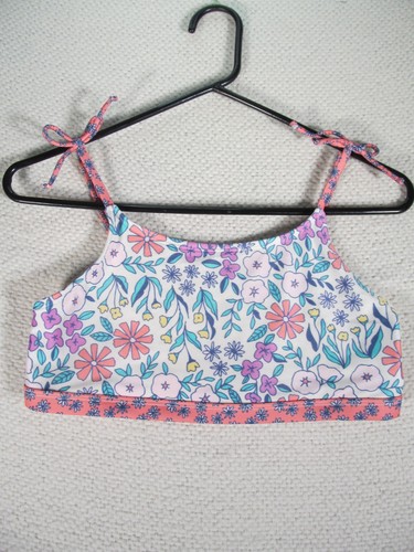 Cat and Jack Floral Youth Girls Swim Top Size XLG (14/16) Tanktop