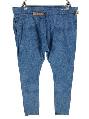 Maison Scotch Damen Bedorin Blau Hosen Größe 2 - W40 L30