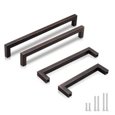 10 Pack Cabinet Handles Oil Rubbed Bronze Cabinet Pulls 5 Inch 128mm Hole Cent