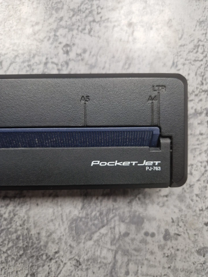 Brother Mobile Portable PocketJet PJ-763 A4 Thermal Printer Bluetooth Tested - Immagine 3 di 3