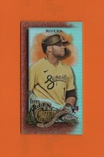 2022 Topps Allen & Ginter Chrome Mini Orange Ref. #157 Emmanuel Rivera RC 20/25