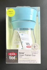 New Oxo Tot Grow Open Trainer Cup Step 3, Babies, Toddlers, PVC Free, Sippy Cups