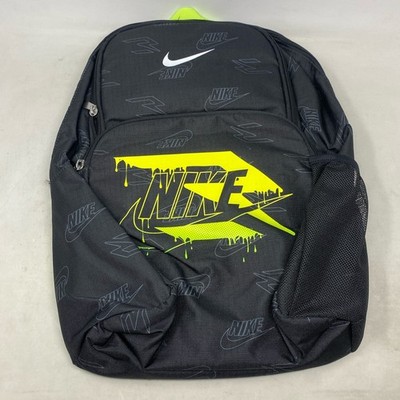 Nike 3BRAND Graphic Backpack Black/Volt 30L One Size