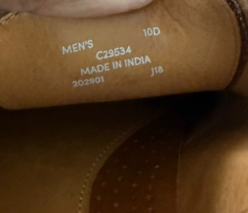 Oxford uomo Cole Haan Kneeland pelle brogue berretto punta British Tan taglia 10 D - Foto 6 di 8