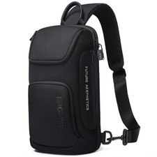 Mens Sling Bag, Waterproof Man Bags Crossbody, Casual Crossbody Backpack for ...