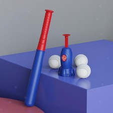 Baseball  Und Tennis Wurfmaschine, Baseballwerfer, Einziehbarer Schl&auml;ger,