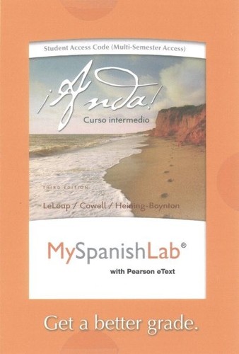 MySpanishLab mit Pearson eText für Anda Zugangskarte: curso intermedio (mult...