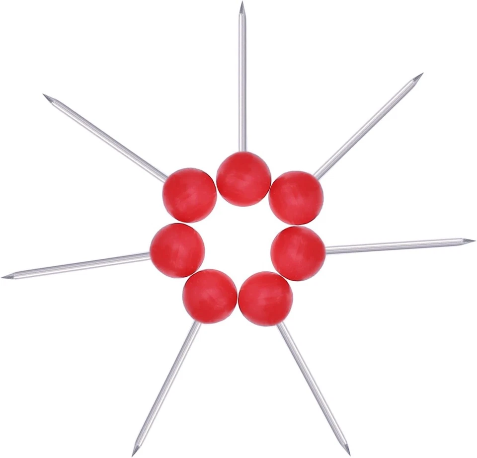  Map Tacks Push Pins Small Size 300 Packs (Red, 1/8 Inch) - Image 3 of 4