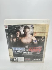 WWE SmackDown vs. Raw 2010 (PlayStation 3, 2009) No Manual Tested