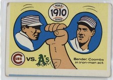 1970 Fleer Laughlin World Series Chief Bender Jack Coombs 1910 #7 HOF 0bl0