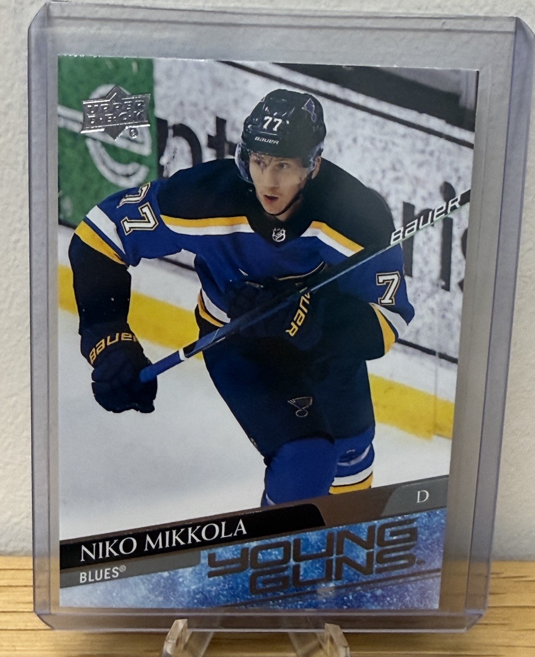2020-21 Upper Deck Young Guns Niko Mikkola #470 Rookie RC
