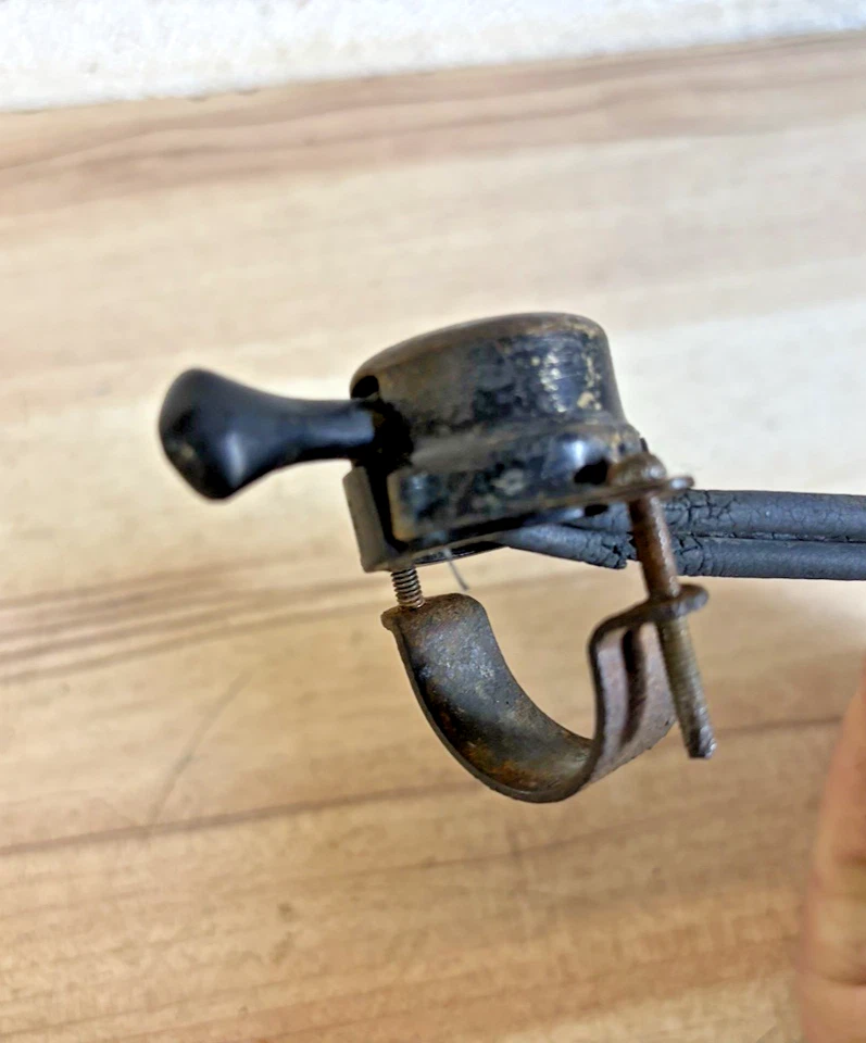 PRE WAR MOTORCYCLE BRASS DIP SWITCH BSA NORTON ARIEL AJS SUNBEAM TRIUMPH ETC - Image 3 of 4