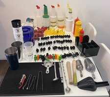 Kit Attrezzatura Barman Bartender Mixology dalla A alla Z