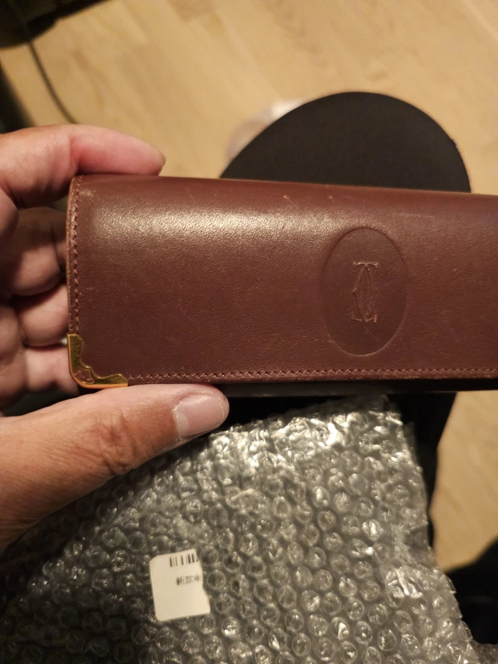 Vintage Cartier Leather Sunglasses Case - Bild 3 von 4