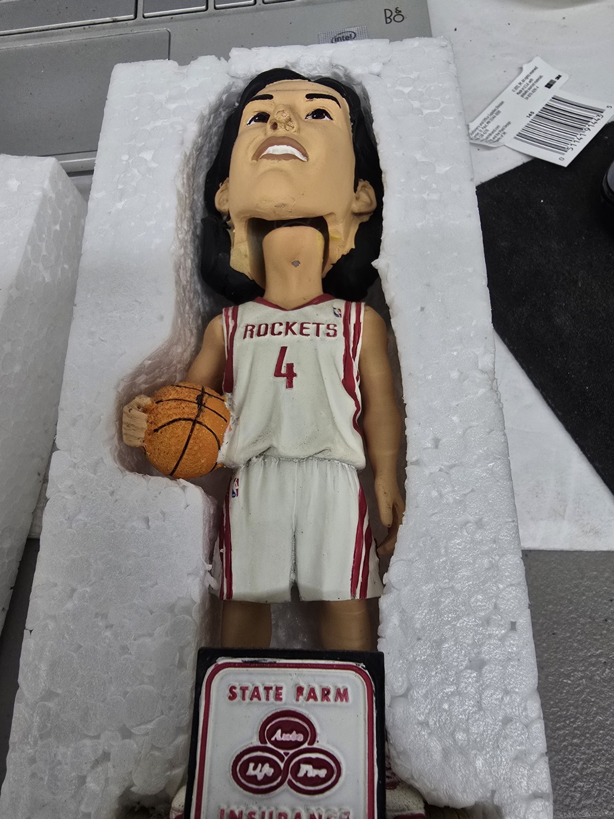 Houston Rockets Luis Scola Bobblehead Pre-owned(721)
