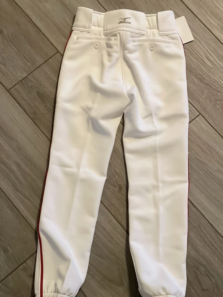 MIZUNO YOUTH M 24-26 BLANCO con Raya Pierna Roja Foto 3 de 4