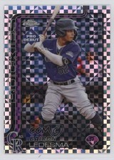 2025 Topps Pro Debut Chrome X-Fractor Bairon Ledesma #PDC-192 6u5