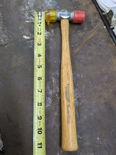 Craftsman Tools USA 6oz Rubber Plastic Double Face Non Mar Hammer Mallet 