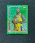 2025-26 Topps Chrome Green Sparkle Variation #127 LeBron James 70/99 Lakers IK24