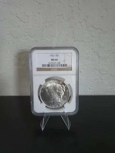 1923 S$1 MS 64 Peace Dollar