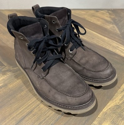 Sorel MADSON II Men's Moc Toe Waterproof Boot Size 10 Outdoor Rugged Cabincore