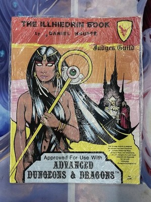 D&D Judges Guild The Illhiedrin Book Dungeons & Dragons SEALED SHRINK 1981
