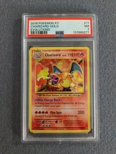 Pokemon XY Charizard Holo PSA 7 2016