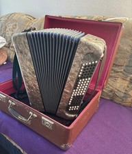 Ziehharmonika Akkordeon - Russland, UdSSR, Balkan, Nostalgie, Voll Spielfähig