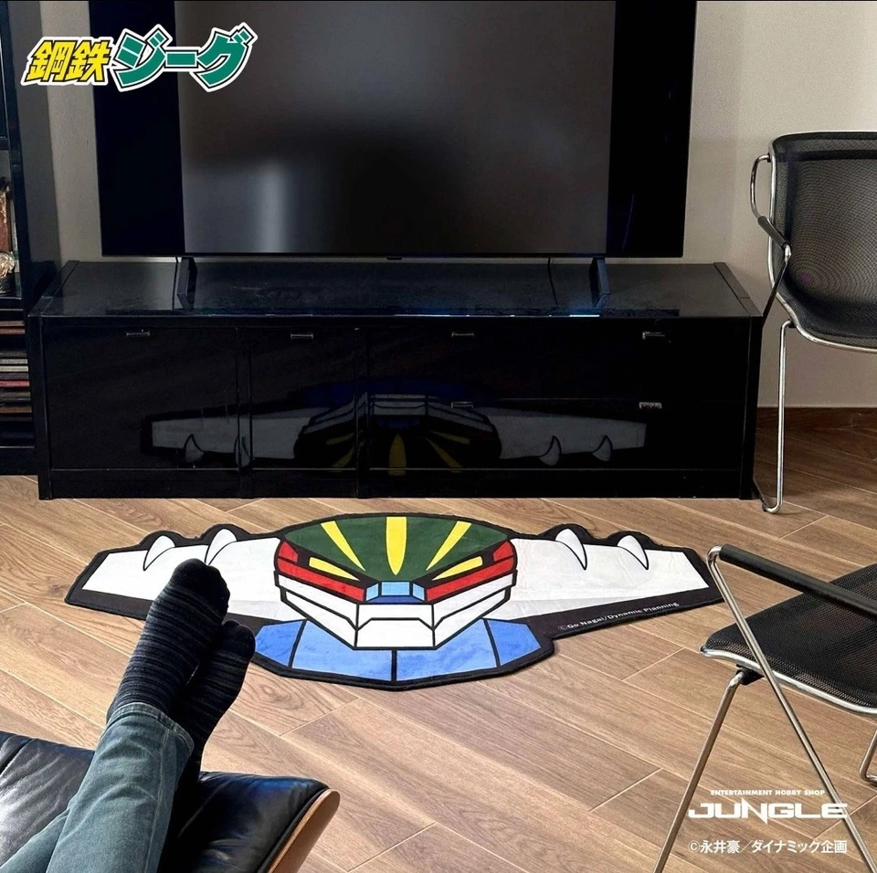 Kotetsu Jeeg Head Carpet Tappeto 138 Cm by Jungle - Immagine 2 di 4