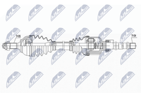 NTY Antriebswelle NPW-CT-111 FüR CitroËN