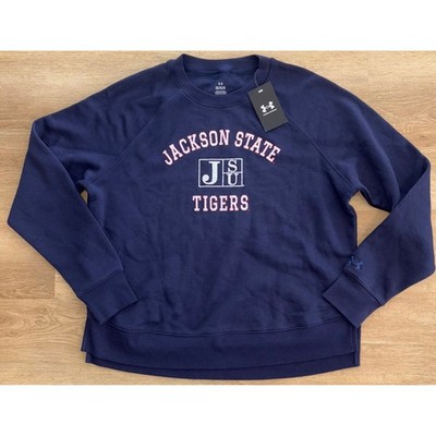 NWT Women's Jackson State Tigers Under Armour Sweatshirt - Large - Blue