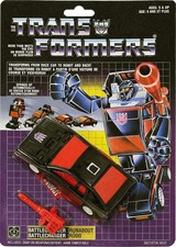 Transformers Battlecharger Runabout Vintage G1 1986 New MISB AFA IT