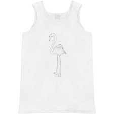 'Standing Flamingo' Adult Vest / Tank Top AV053672