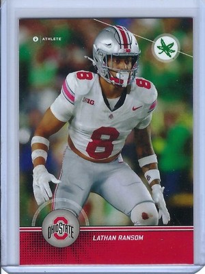 2024 ONIT ATHLETE OHIO STATE BUCKEYES LATHAN RANSOM CARD